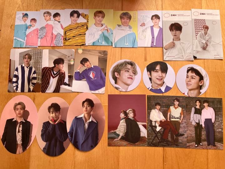 SEVENTEEN アルバム シングル トレカ 缶バッジ ファイル まとめ売り
