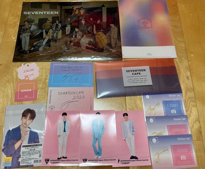 SEVENTEEN アルバム シングル トレカ 缶バッジ ファイル まとめ売り