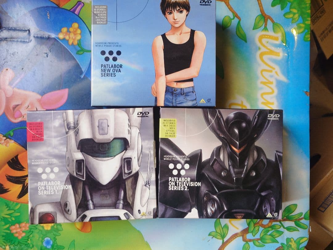 み*く様 パトレイバー OVA & テレビシリーズ DVDセット