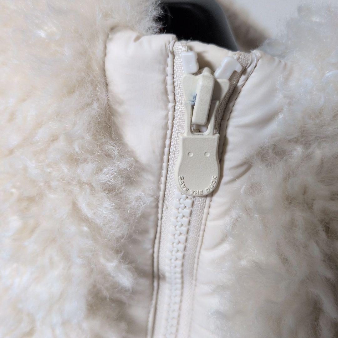 セーブザダック フェイクファーベスト