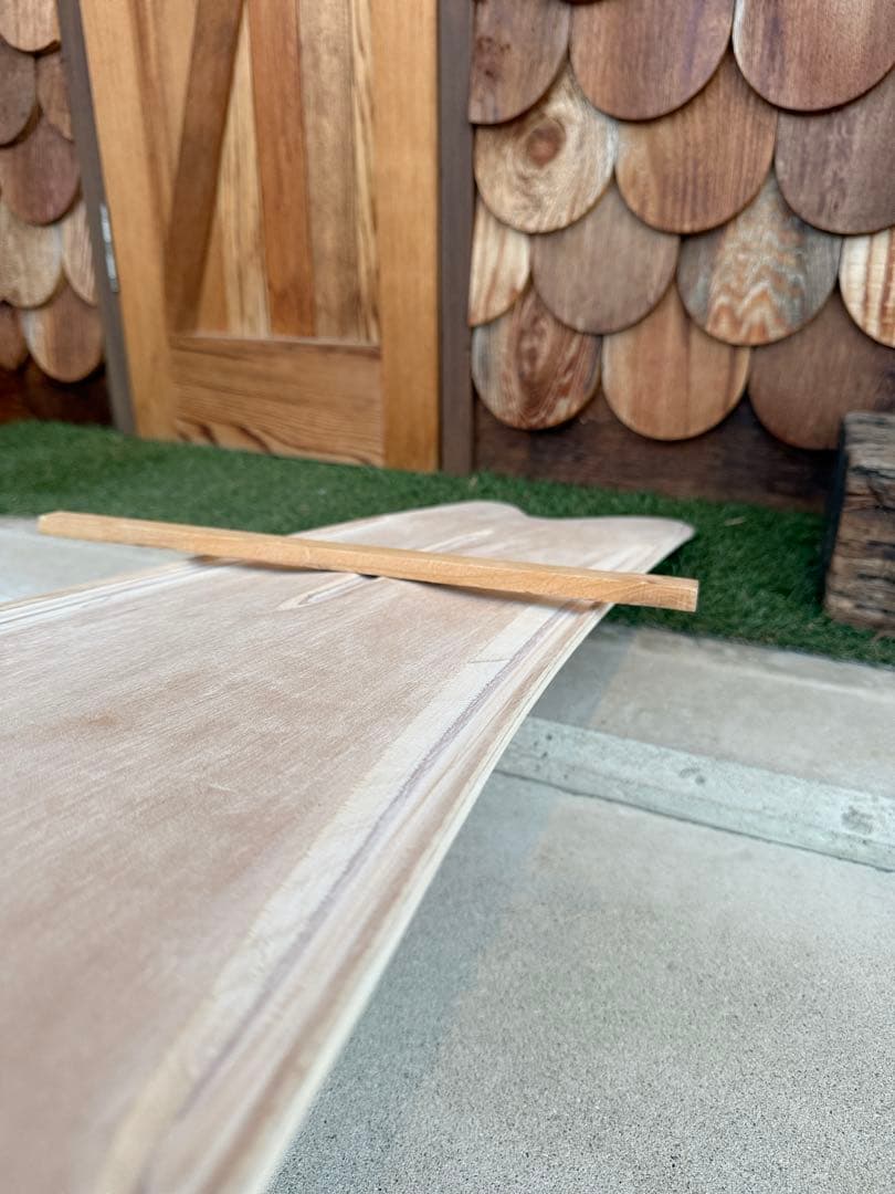 雪板143 フィッシュ　デッキテープ　リーシュ