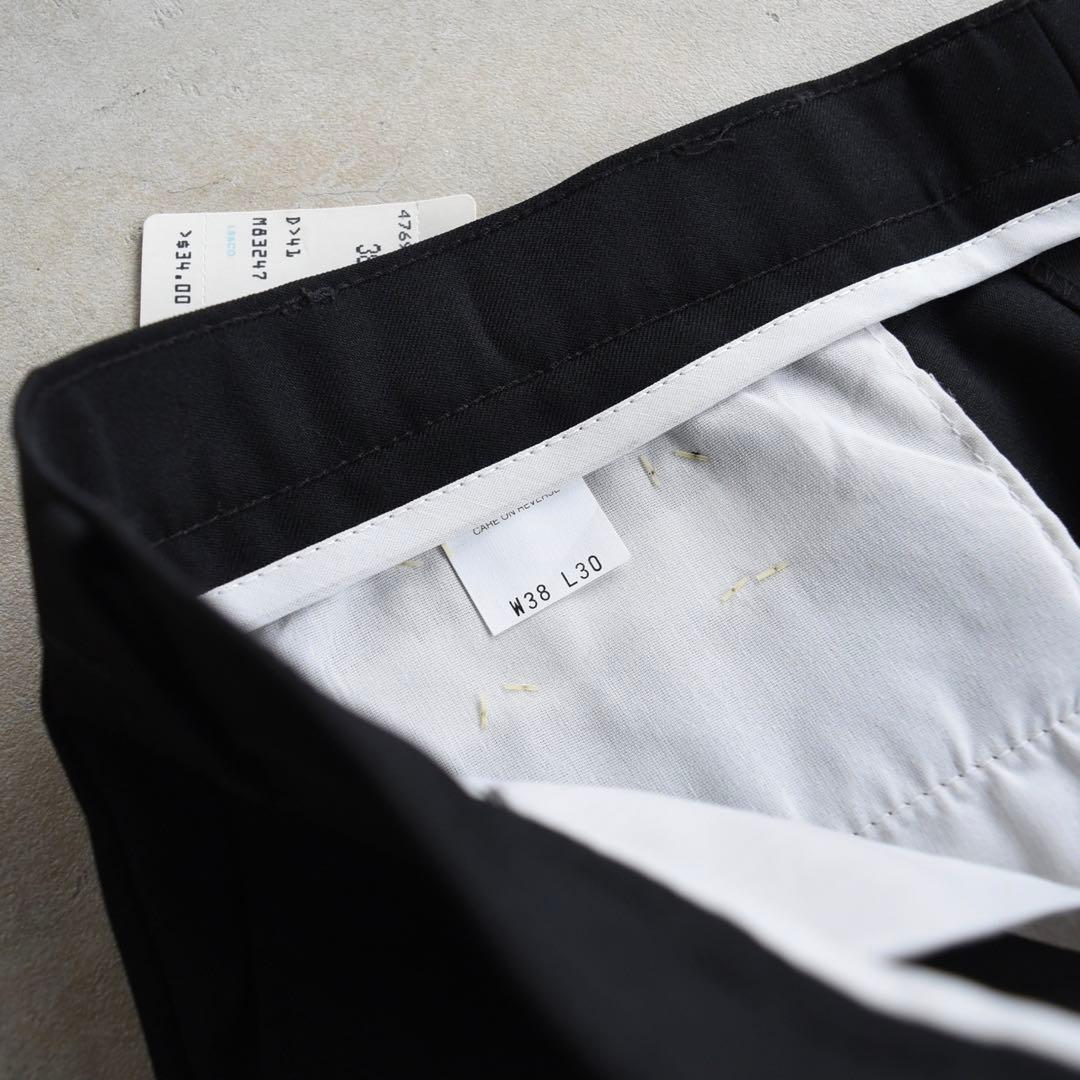 90s リーバイスアクションスラックス ブラック黒 USA W38L30 OVY