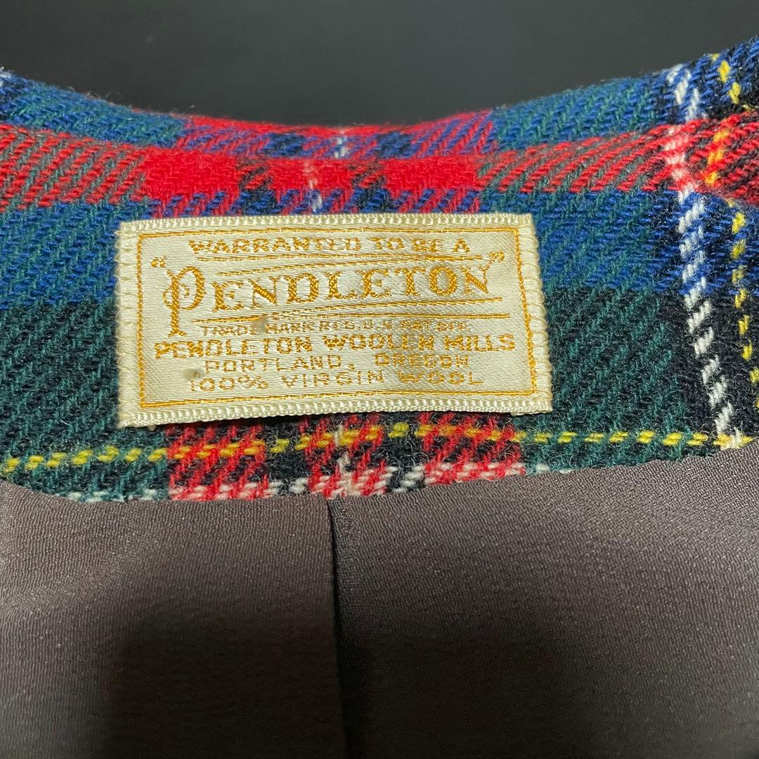 【超希少】50s 60s ペンドルトン ディズニー ウールジャケット チェック