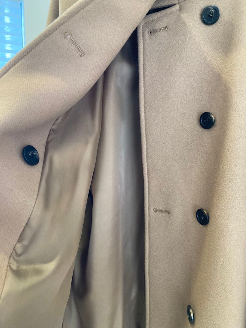 メルトンスタンドポンチョコート