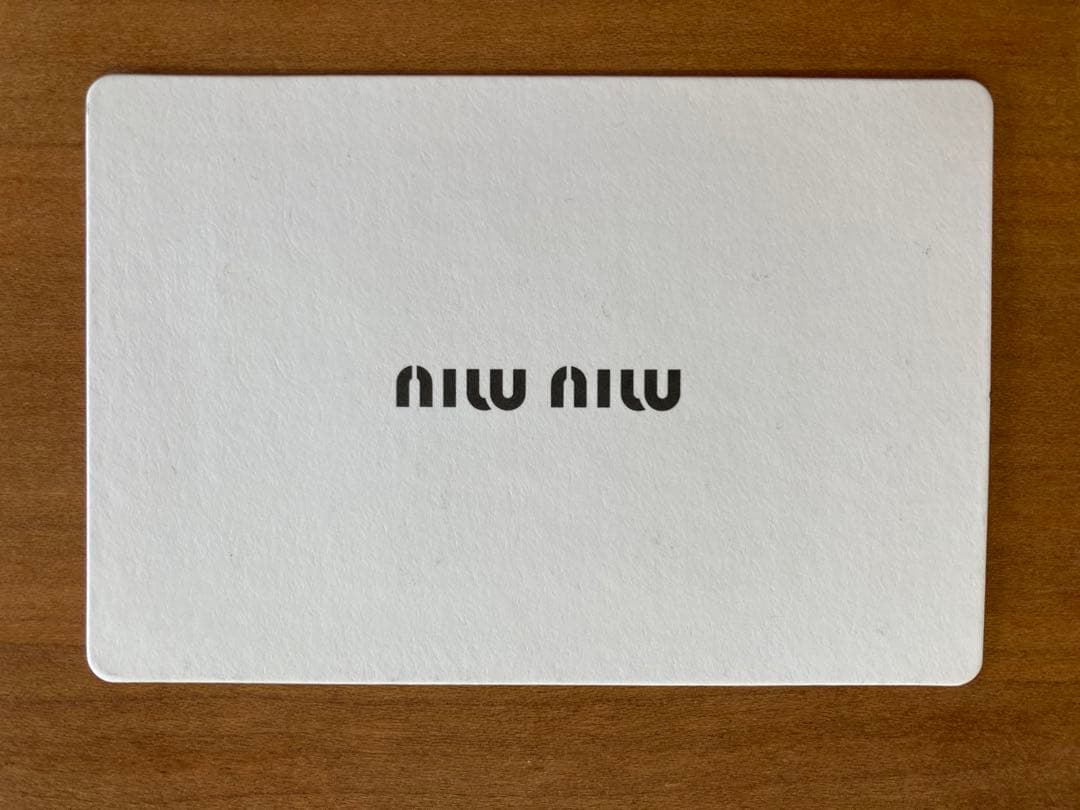 【MiuMiu正規品】ヘアクリップ バレッタ ブラック ロゴ