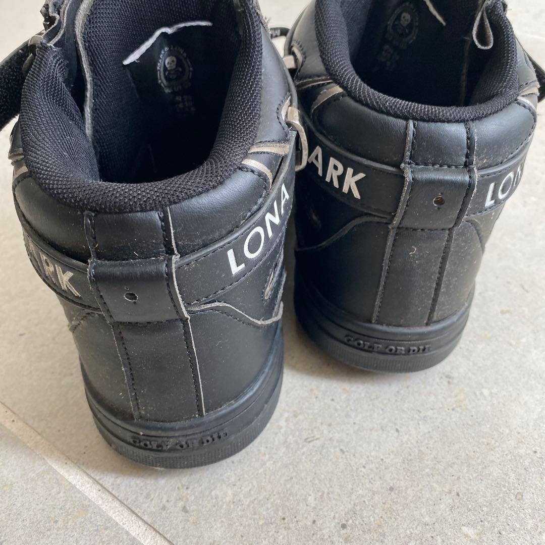 ゴルフシューズ　マークアンドロナ　黒　メンズ