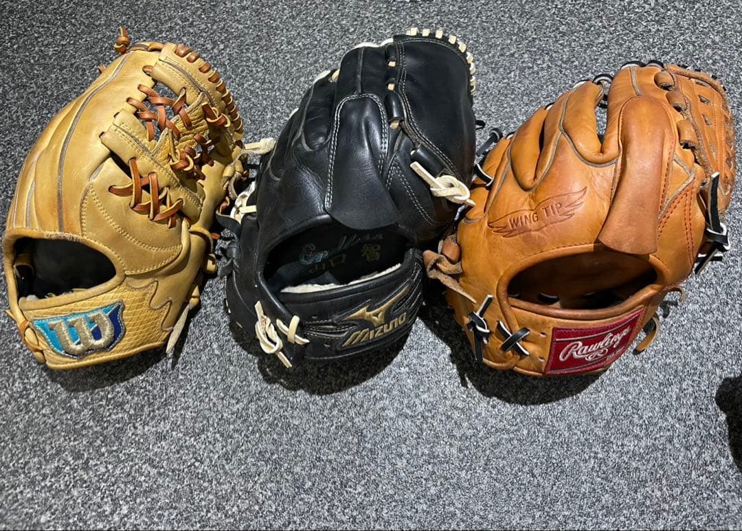 野球 グローブ 3個セット
