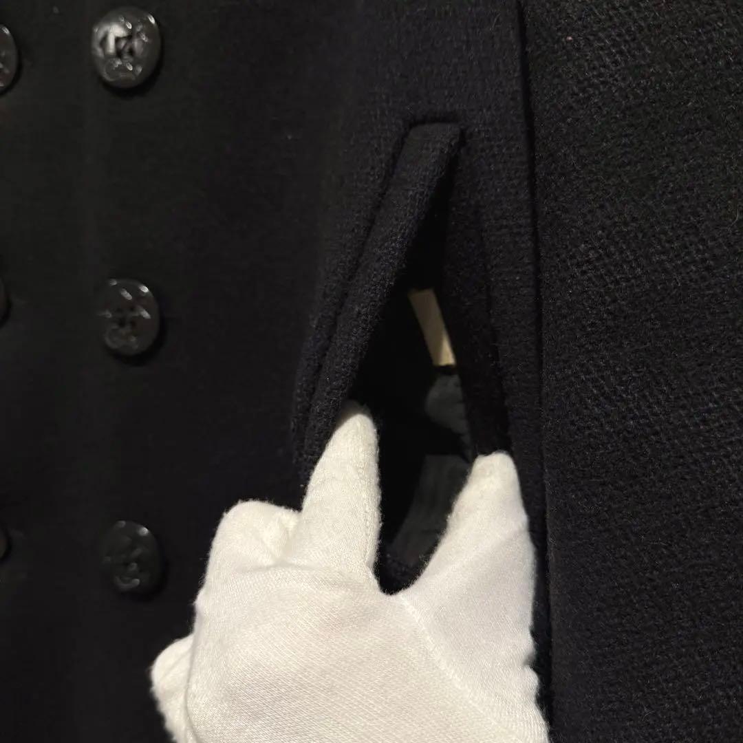 美品‼️Schott ピーコート USA製 黒 ショット キルティング 40L