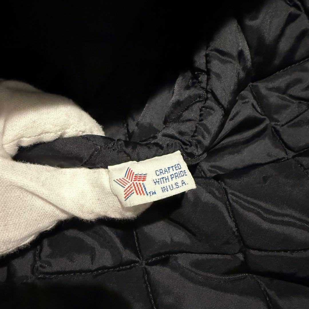 美品‼️Schott ピーコート USA製 黒 ショット キルティング 40L