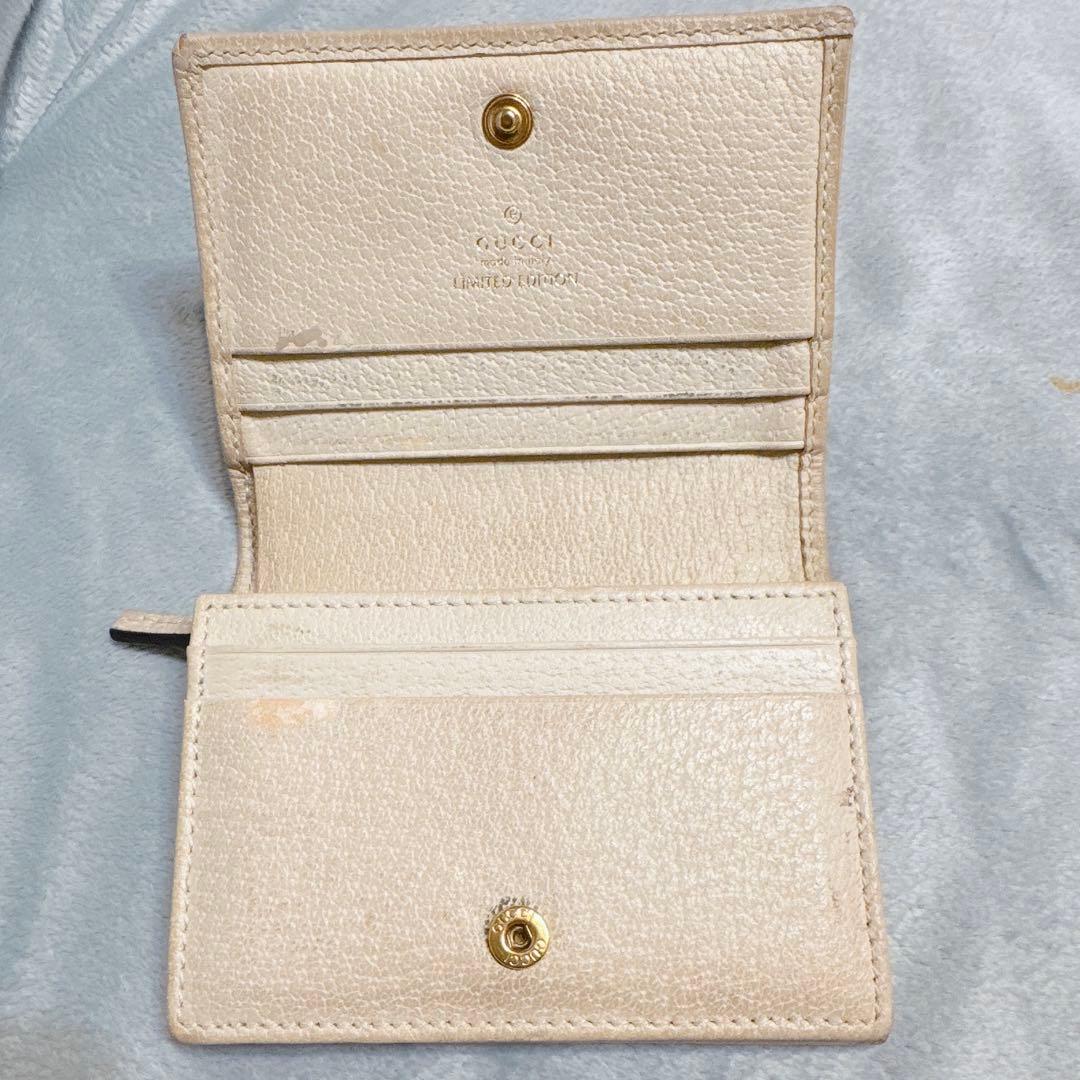 【日本限定デザイン】 GUCCI 二つ折り財布
