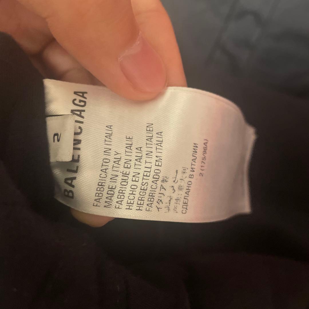 23SS Balenciaga Adidas コラボ　パーカーコート　サイズ2