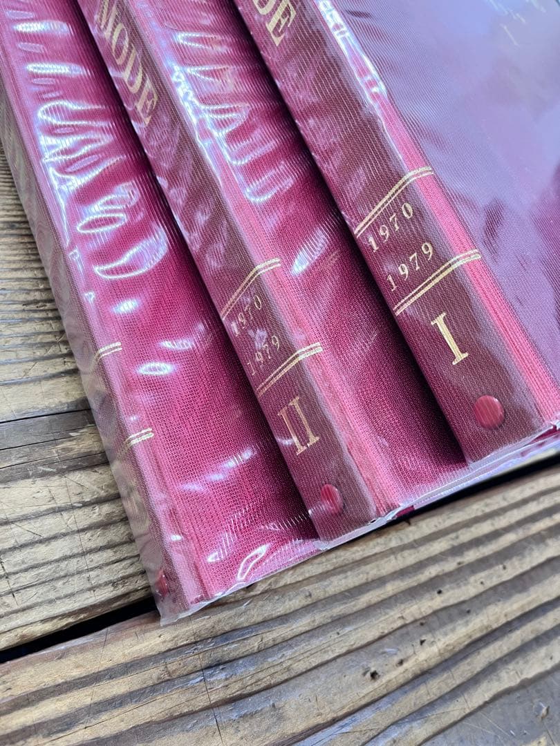 激希少MODE & MODE 1970-1979 三巻セットヴィンテージ70年代