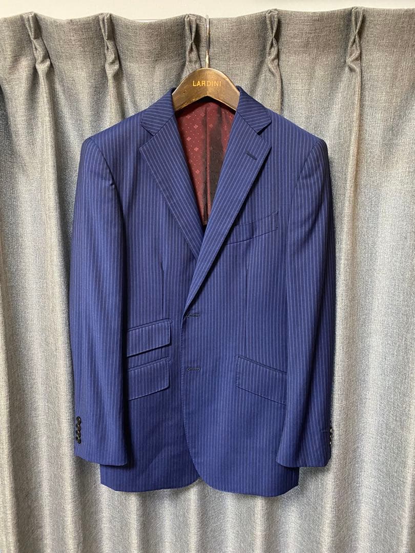 定価26万円【着用2回極美品】大丸天神テーラー最高級ドーメルオーダー売り切り価格