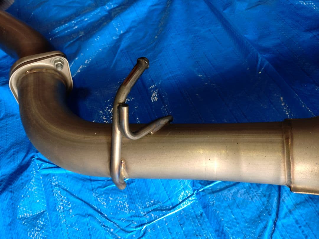 【あきら】HKS スーパーターボマフラーTi VAB ④第二中間パイプ