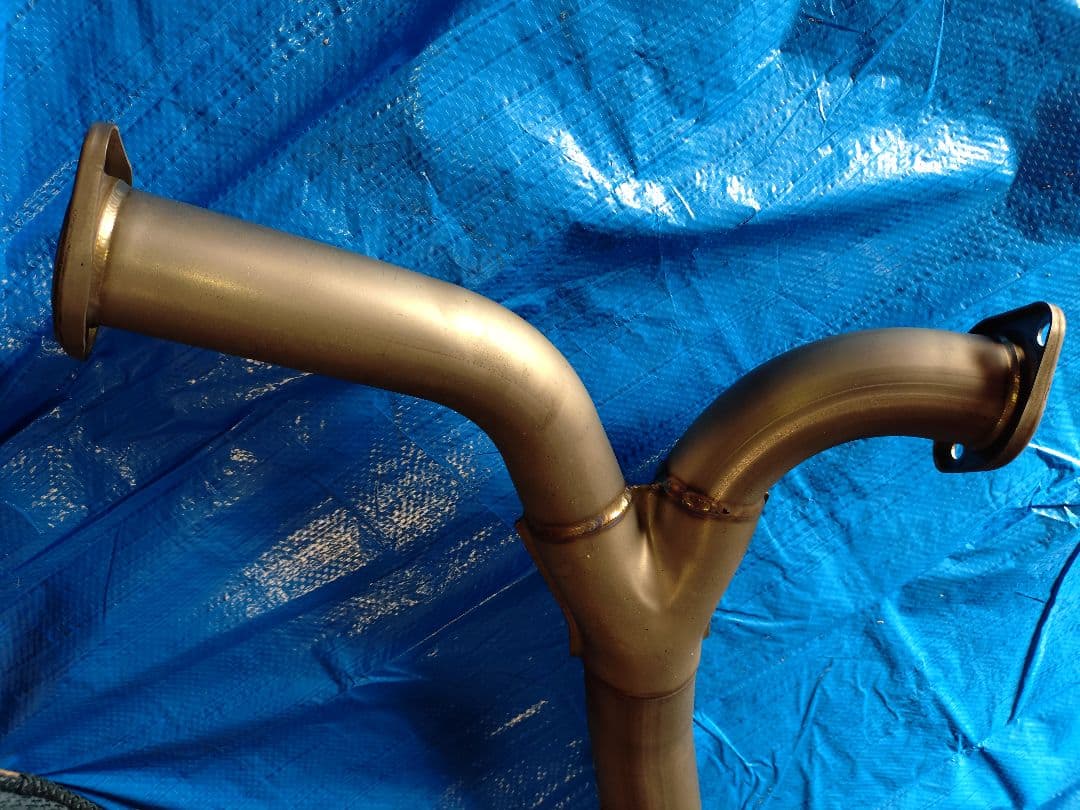 【あきら】HKS スーパーターボマフラーTi VAB ④第二中間パイプ