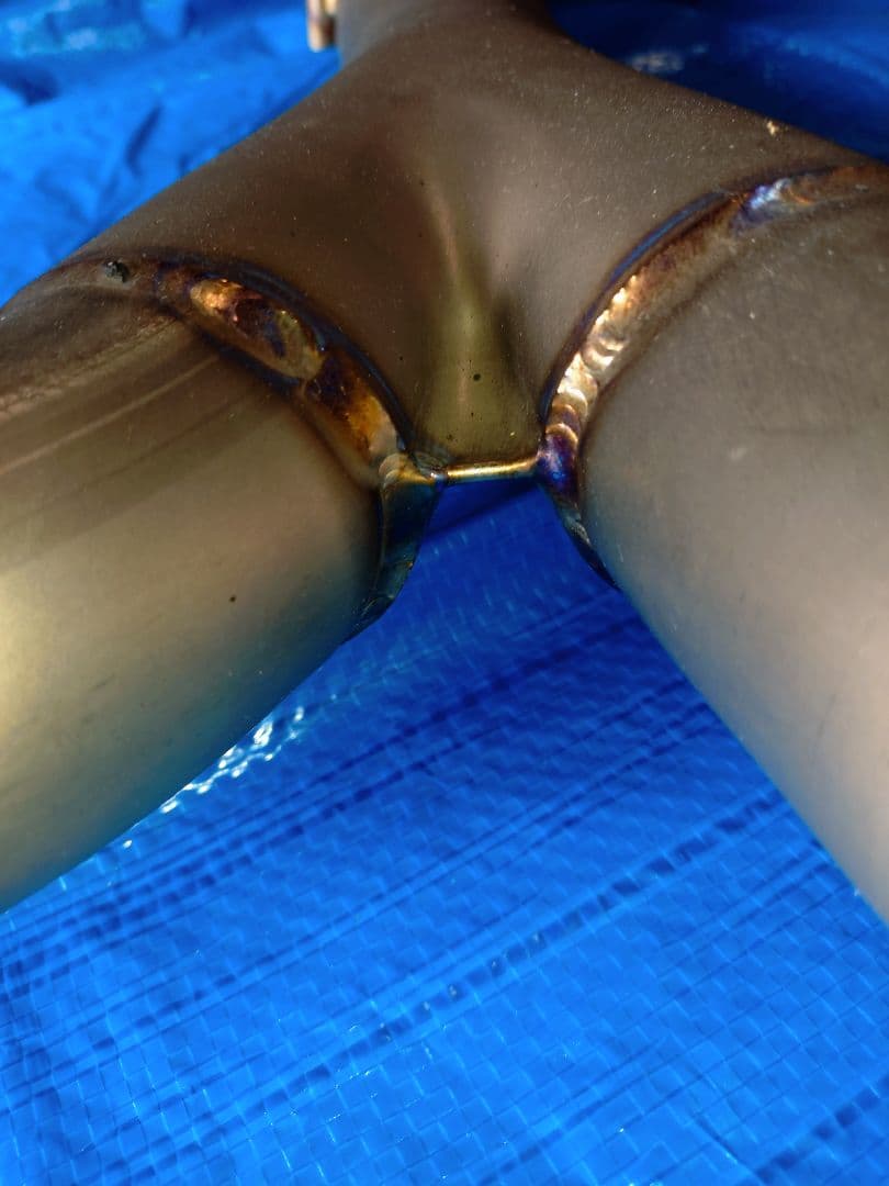 【あきら】HKS スーパーターボマフラーTi VAB ④第二中間パイプ