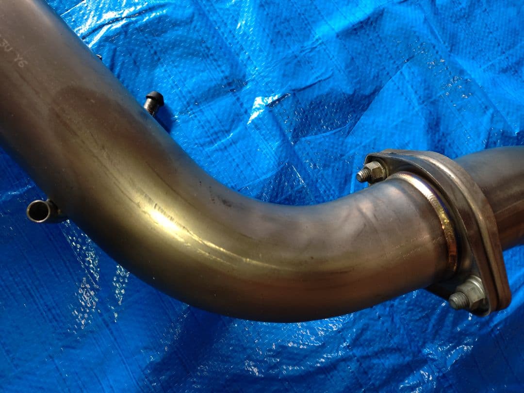 【あきら】HKS スーパーターボマフラーTi VAB ④第二中間パイプ