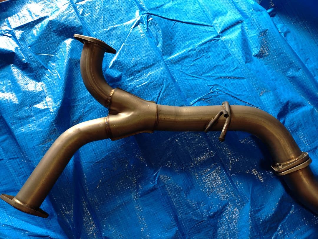 【あきら】HKS スーパーターボマフラーTi VAB ④第二中間パイプ