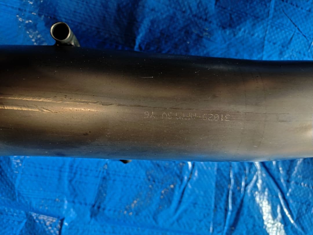 【あきら】HKS スーパーターボマフラーTi VAB ④第二中間パイプ