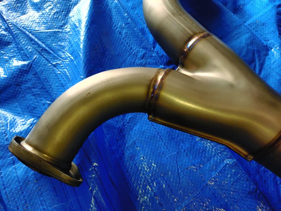 【あきら】HKS スーパーターボマフラーTi VAB ④第二中間パイプ