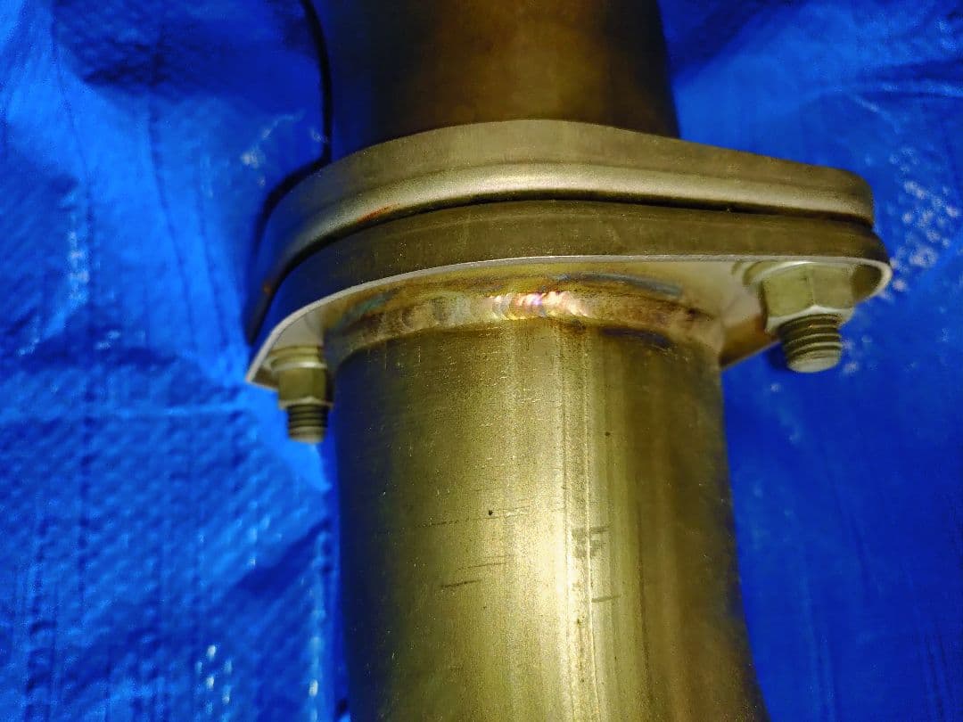 【あきら】HKS スーパーターボマフラーTi VAB ④第二中間パイプ