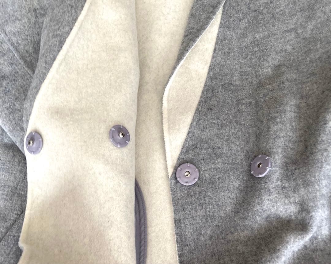 美品　スピックアンドスパン チェスターコート グレー　38 M