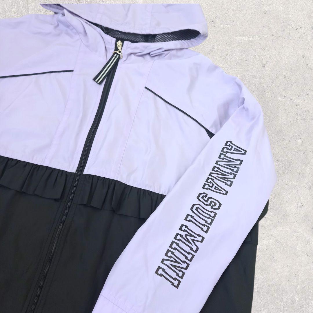 ANNA SUImini アナスイミニ　バイカラー フード付きジャケット