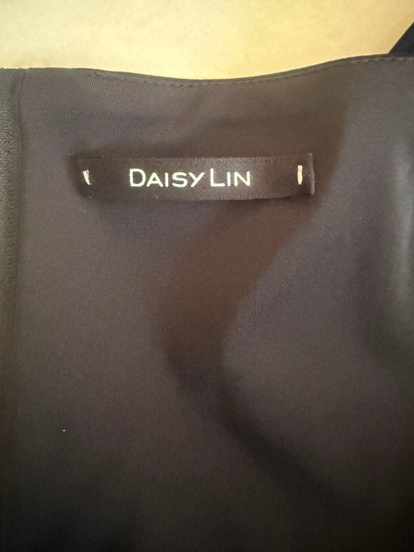 DAISY LINサロペット ワイパンツ ブラック