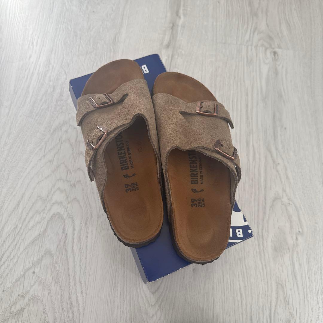 Birkenstock サンダル サイズ39 ベージュ