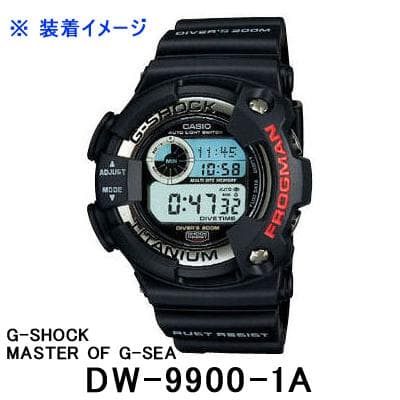 新品・純正 G-SHOCKフロッグマン DW-9900-1A ベゼルベルトセット