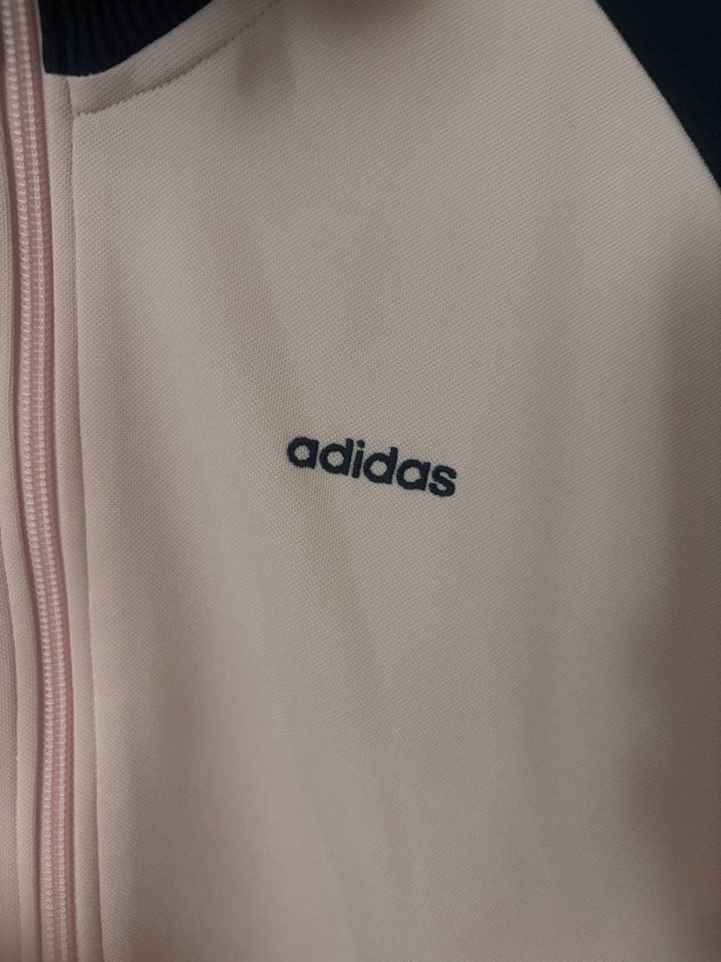 adidas トラックジャケット ピンク ネイビー