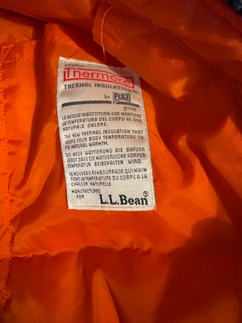 l.l.bean エルエルビーン MA-1 L REG NAVY