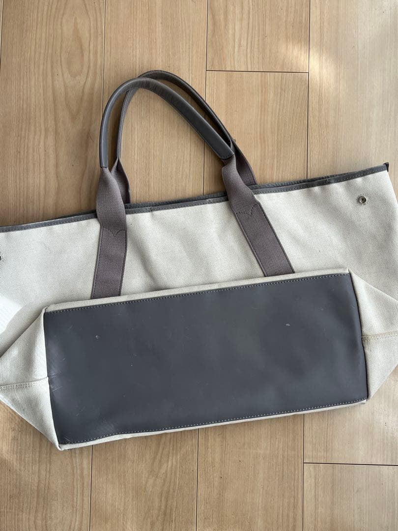 BALENCIAGA トートバッグ グレー/ベージュ