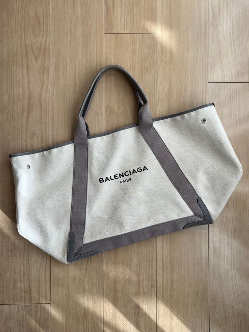 BALENCIAGA トートバッグ グレー/ベージュ