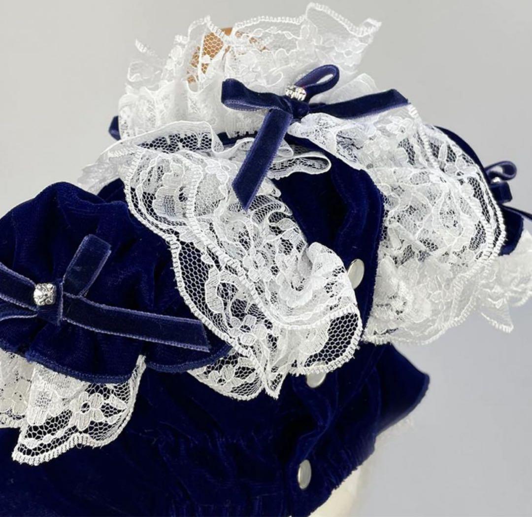 コ*コ様 新品　luxebirdie エリアスワンピース　ネイビー