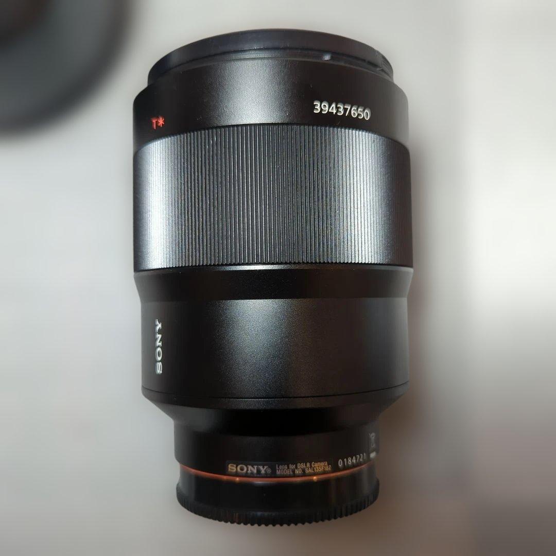 美品♪　Sony Sonnar 1.8/135 ZA レンズ