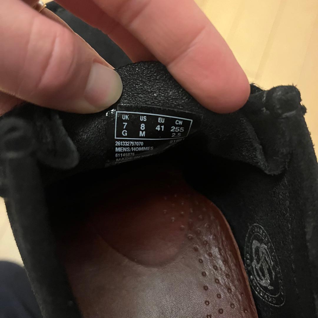 靴 Clarks Originals Wallabee Suede 25.5cm