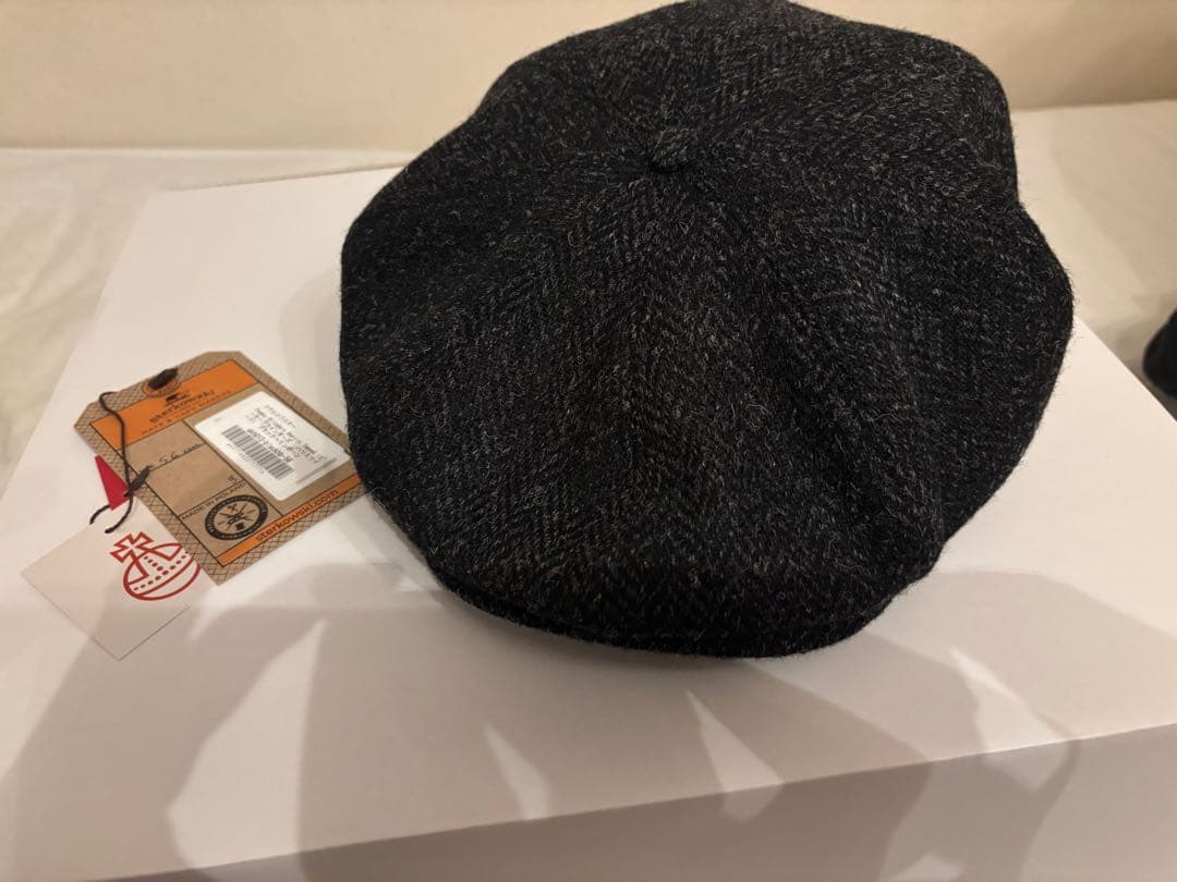 ステルコフスキー ピーキーブラインダーズ ハリスツイード ブラックヘリンボーン