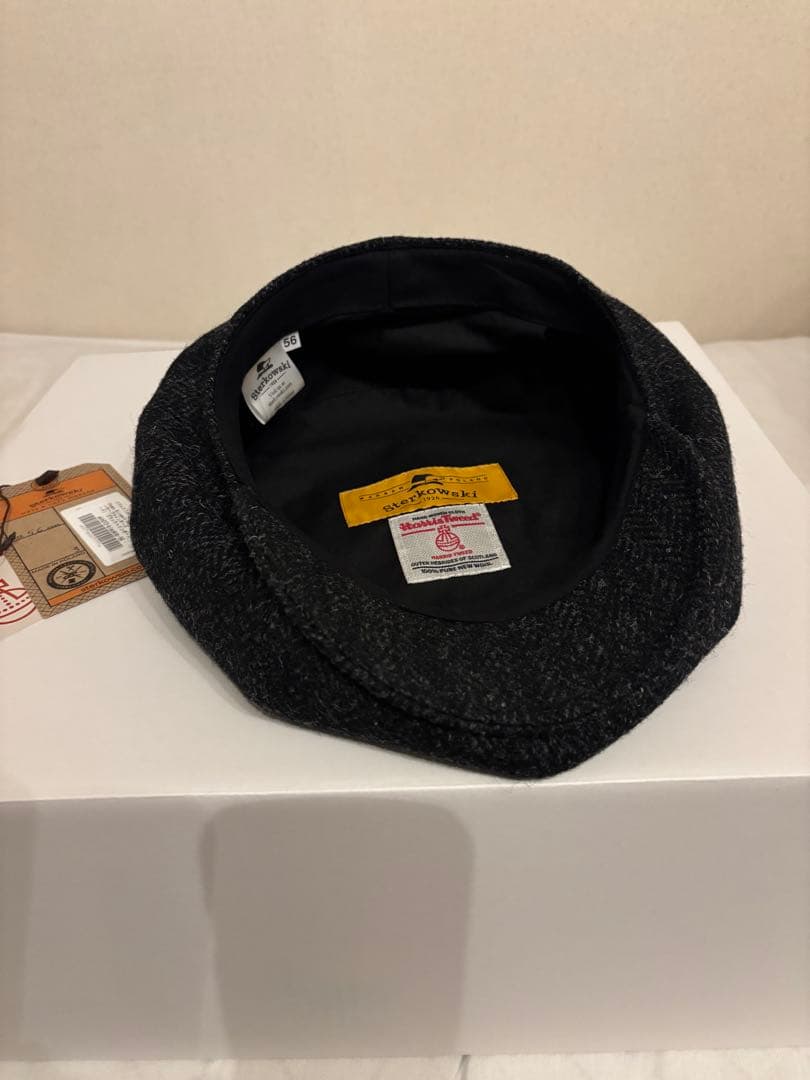 ステルコフスキー ピーキーブラインダーズ ハリスツイード ブラックヘリンボーン