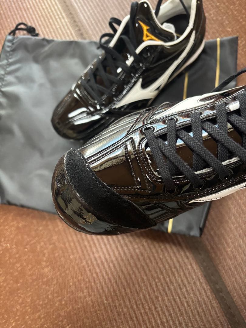 NNNtaro ミズノプロ　オーダースパイク 収納袋付き27.5