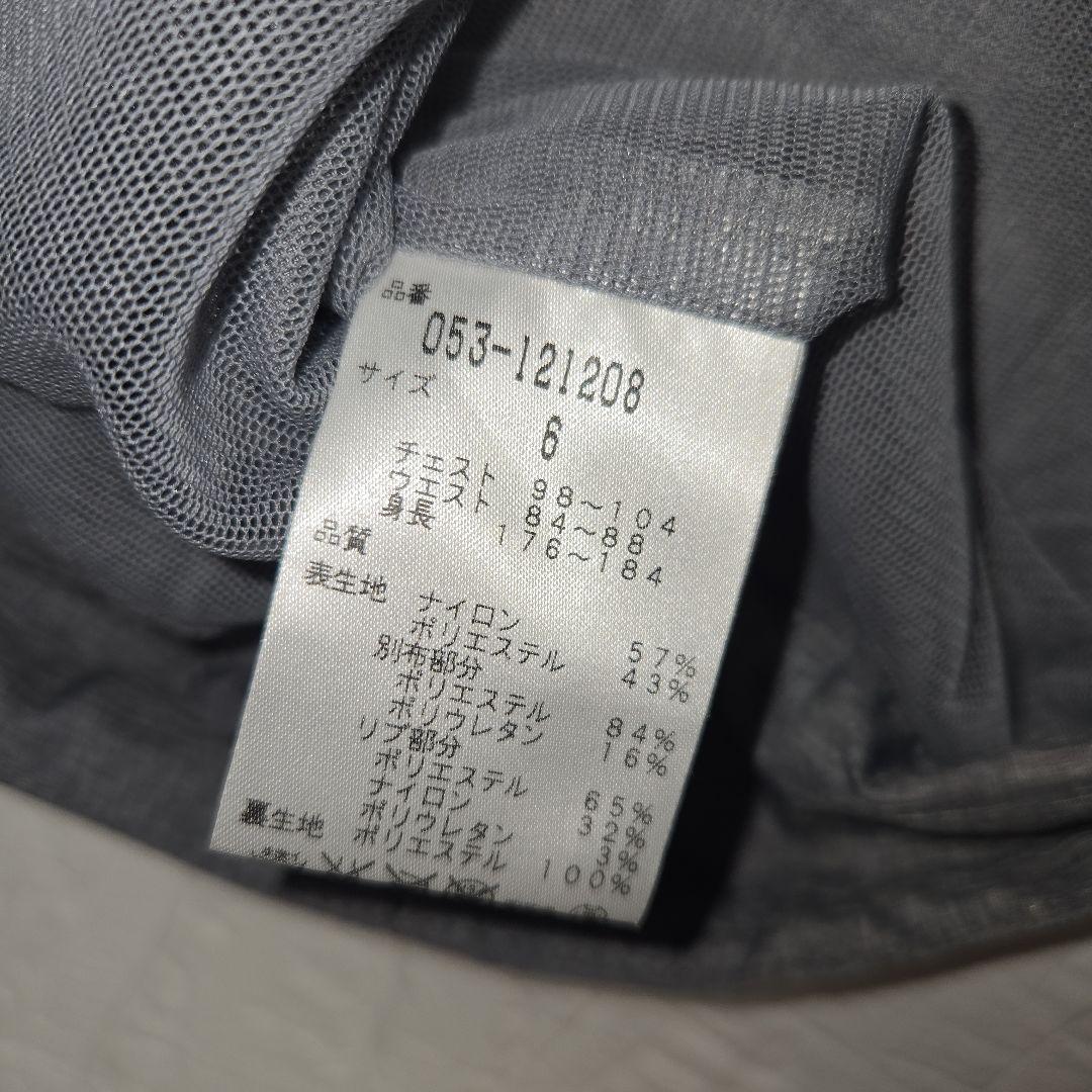 パーリーゲイツ 両面ロゴ　ナイロンジャケット　プルオーバー　グレー　 XL