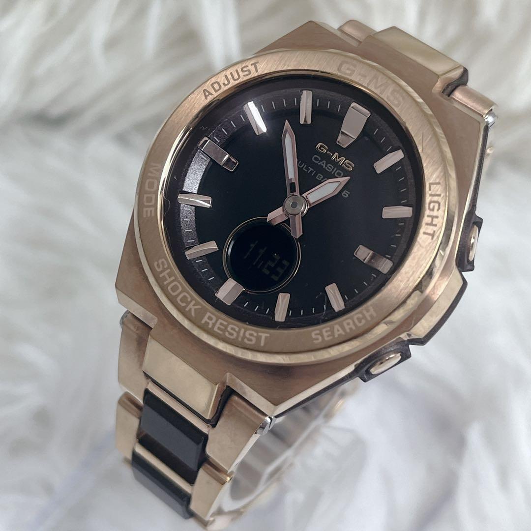 G-MS Baby-G CASIO腕時計 MSG-W200CG ソーラー電波