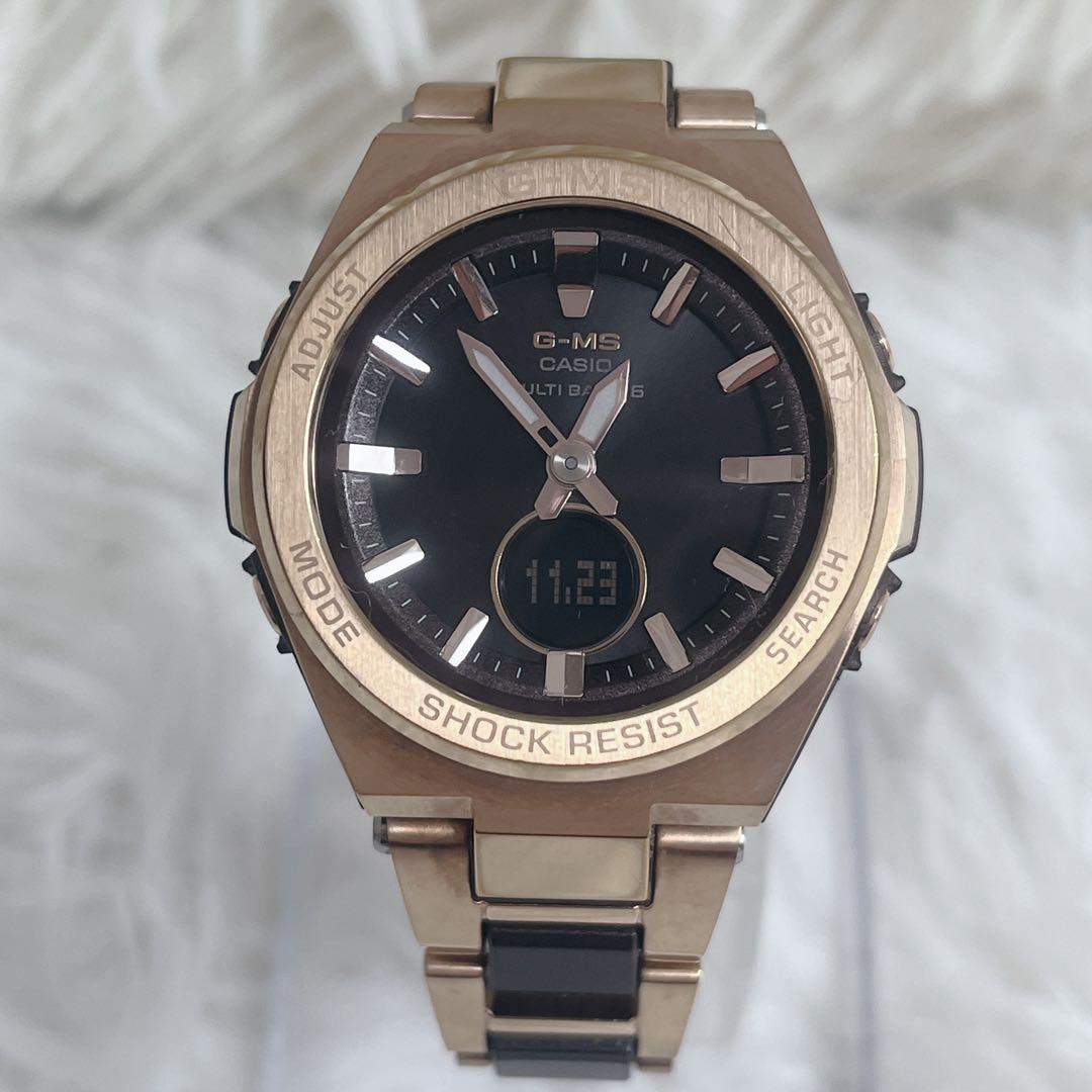 G-MS Baby-G CASIO腕時計 MSG-W200CG ソーラー電波