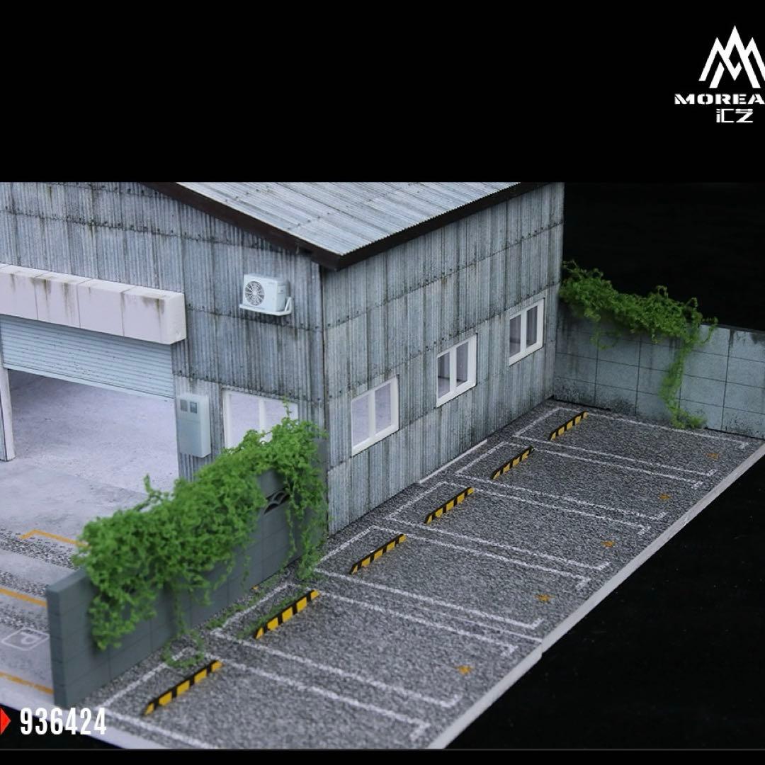 《最新入荷》1/64 工場建物 LED照明付き 新品・未使用品