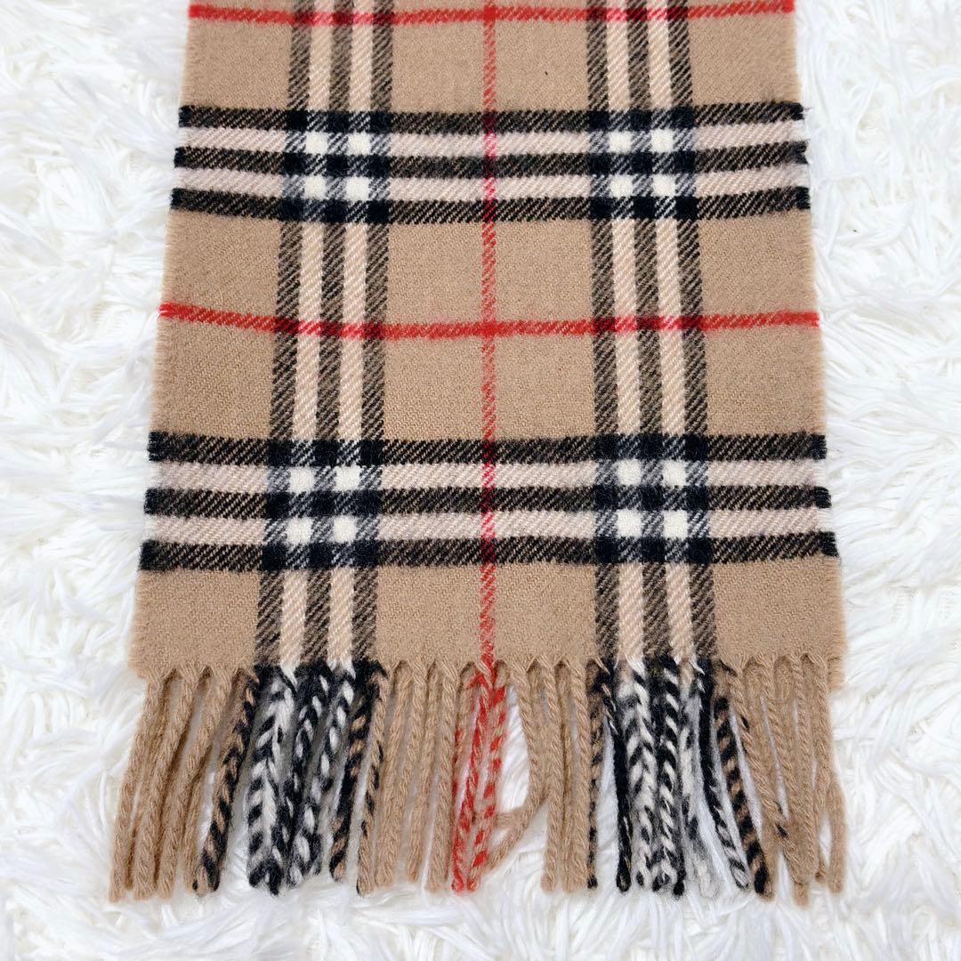 BURBERRY LONDON バーバリー マフラー ラムウール ノバチェック