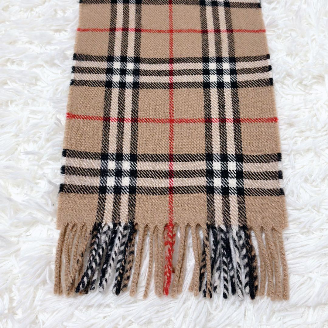 BURBERRY LONDON バーバリー マフラー ラムウール ノバチェック