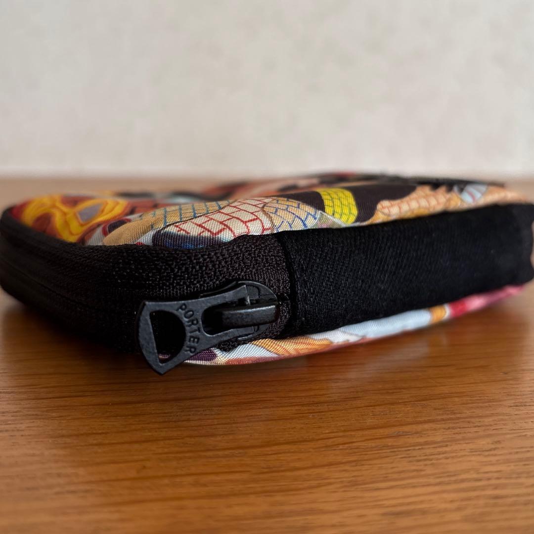 美品◆PORTER DIESEL 横尾忠則 コラボ ラウンドジップ財布 30周年