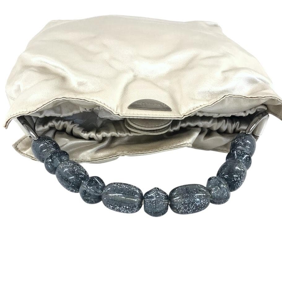 ☆Dior クリスチャンディオール リスパール サテン ハンドバッグ