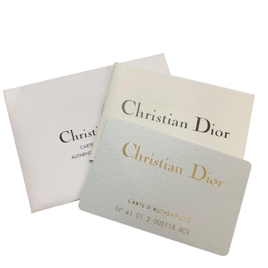 ☆Dior クリスチャンディオール リスパール サテン ハンドバッグ