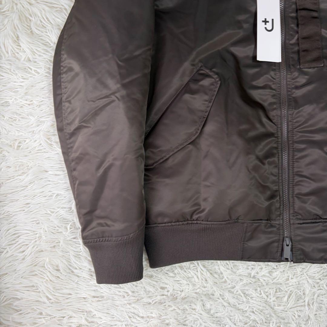 【新品】UNIQLO +J ハイブリッドダウンオーバーサイズMA-1 Lサイズ